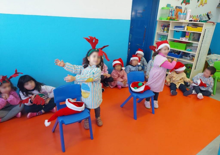 Dezembro na Sala de Pré-Escolar