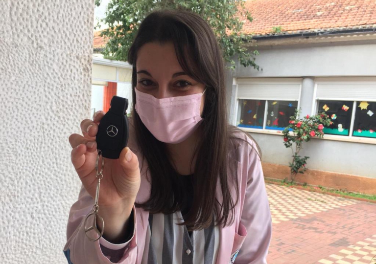 TEMOS UMA CARRINHA NOVA!